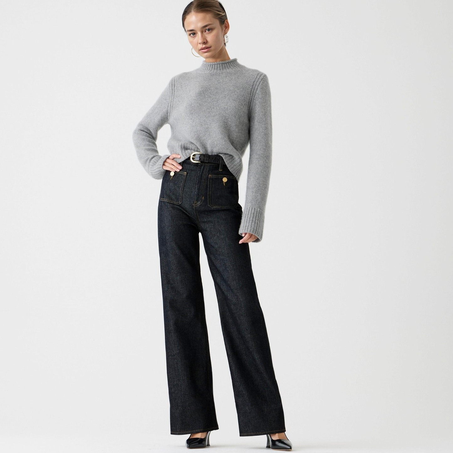 Tummy Control Wide Leg Trouser