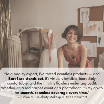 BareEase Seamless Nipple Covers – Confidence and Comfort, All Day Long - 1+1 FREE