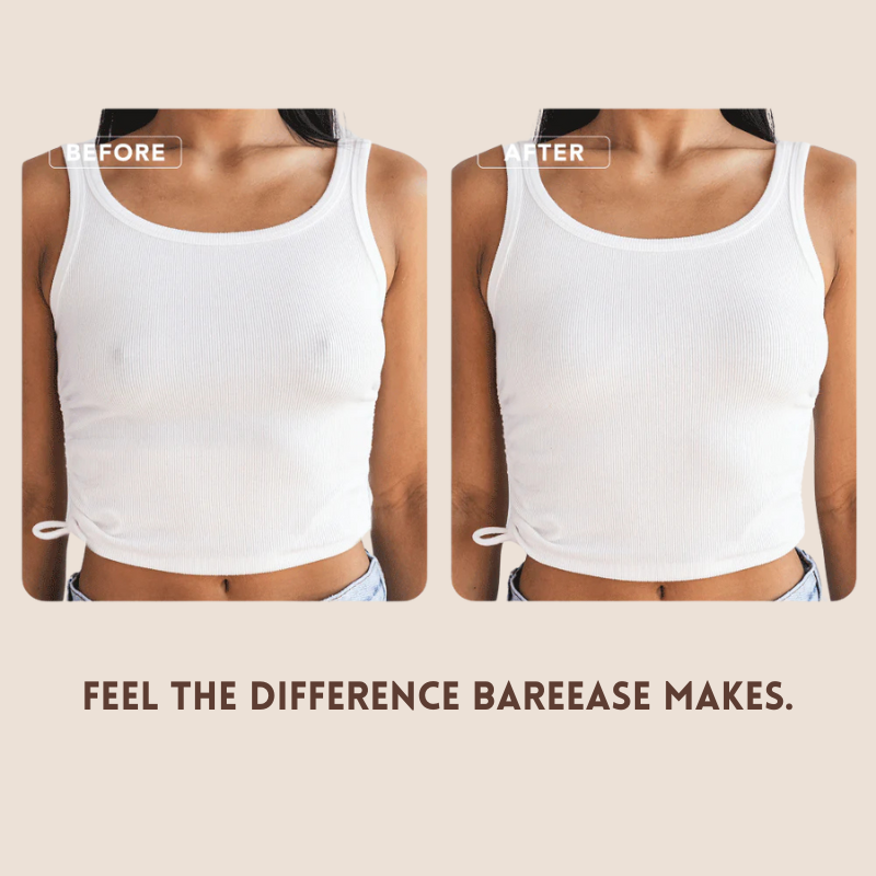 BareEase Seamless Nipple Covers – Confidence and Comfort, All Day Long - 1+1 FREE
