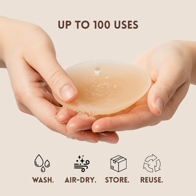 BareEase Seamless Nipple Covers – Confidence and Comfort, All Day Long - 1+1 FREE