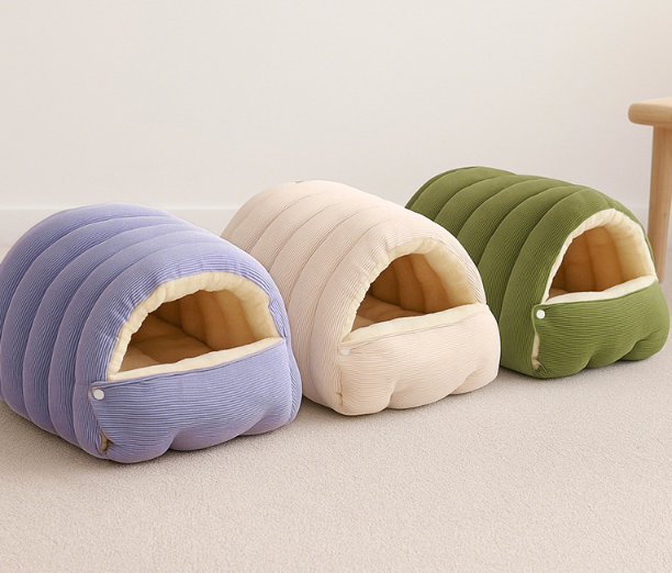 The Cozy Hideaway Pet Bed - Soothe Anxiety & Boost Comfort  + 50% OFF