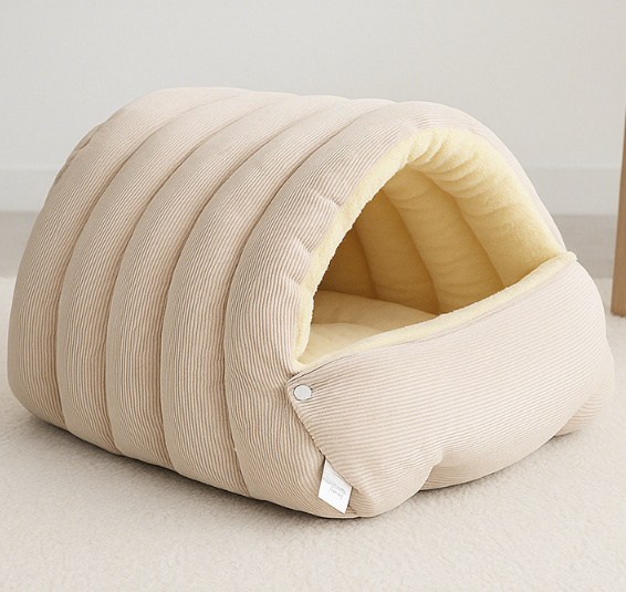 The Cozy Hideaway Pet Bed - Soothe Anxiety & Boost Comfort  + 50% OFF