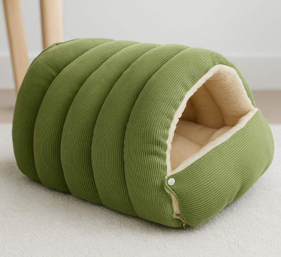 The Cozy Hideaway Pet Bed - Soothe Anxiety & Boost Comfort  + 50% OFF