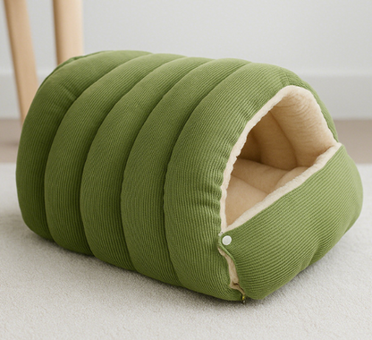 The Cozy Hideaway Pet Bed - Soothe Anxiety & Boost Comfort  + 50% OFF