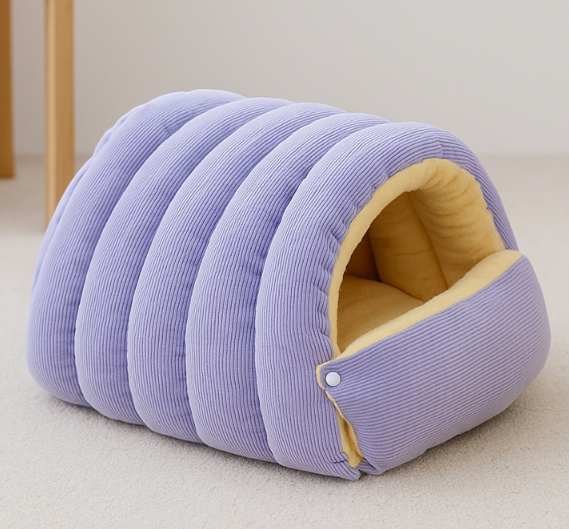 The Cozy Hideaway Pet Bed - Soothe Anxiety & Boost Comfort  + 50% OFF