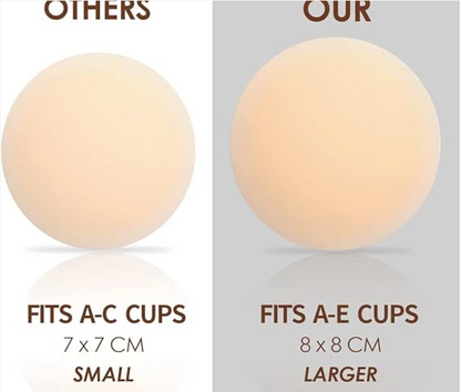 BareEase Seamless Nipple Covers – Confidence and Comfort, All Day Long - 1+1 FREE