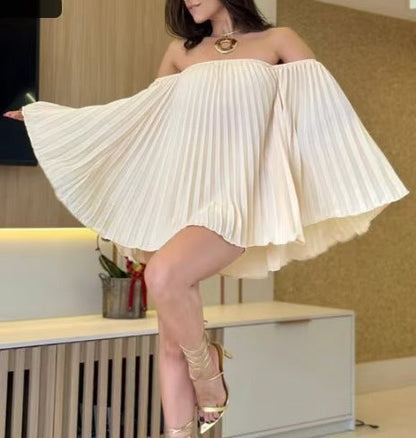 💓New Arrival 50% Off💓 - Pleated Bandeau Shorts Set