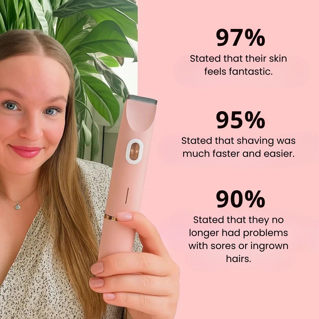 Intimate Hair Trimmer | Electric Razor for Women | FemmeGlide